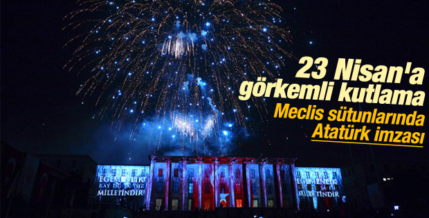 Meclis'te görkemli 23 Nisan kutlaması - İzle