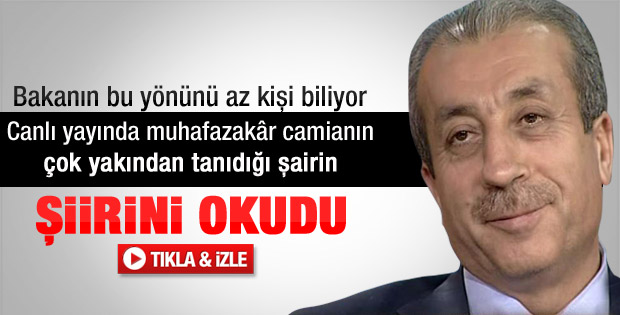 Mehdi Eker canlı yayında şiir okudu - izle