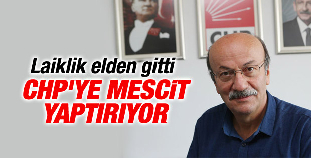 Bekaroğlu CHP'ye mescit yaptırıyor
