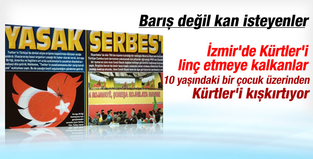 10 yaşındaki Mehmet üzerinden Kürtler'i kışkırtıyorlar