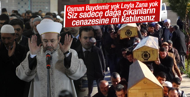 HDP'liler Kur'an kursunda ölen çocukların cenazesinde yok