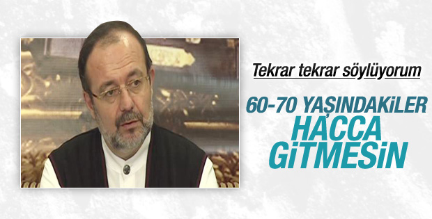 Mehmet Görmez: Hac ibadeti gençken yapılacak bir şeydir