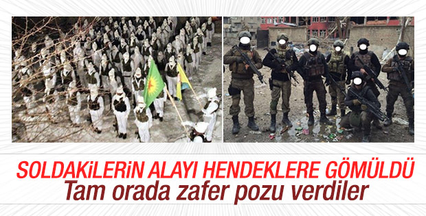 Yüksekova'daki kamuflajlı teröristler öldürüldü