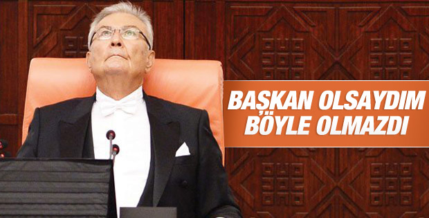 Deniz Baykal'dan Meclis Başkanlığı eleştirisi