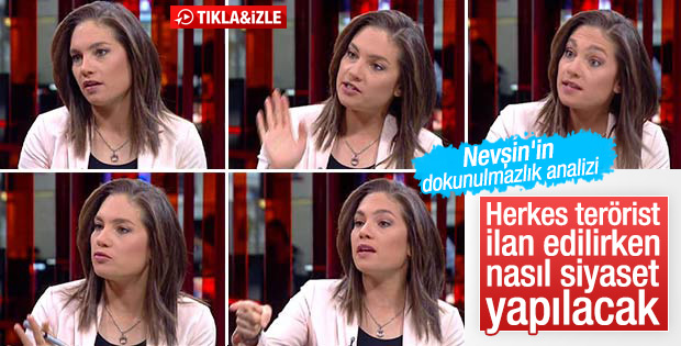 Nevşin Mengü: Herkese terörist diyorlar