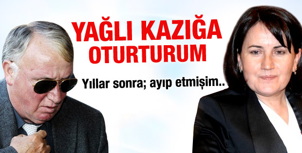 Yıllar sonra gelen yağlı kazık özrü