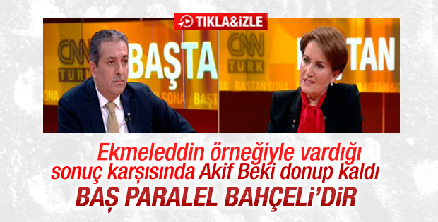 Meral Akşener: Baş paralel Bahçeli'dir