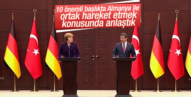 Angela Merkel'in Türkiye ziyareti