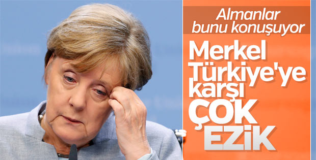 Almanlar Merkel'in Türkiye politikasından memnun değil