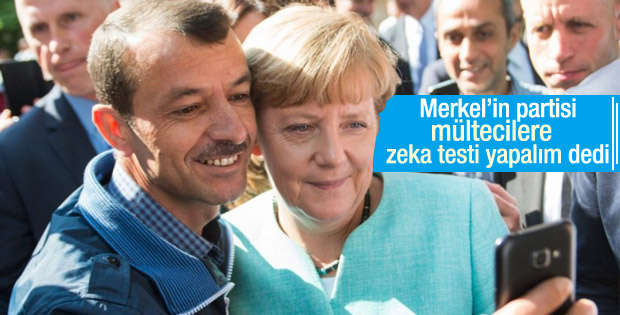 Almanya'da 'mültecilere zeka testi yapalım' önerisi