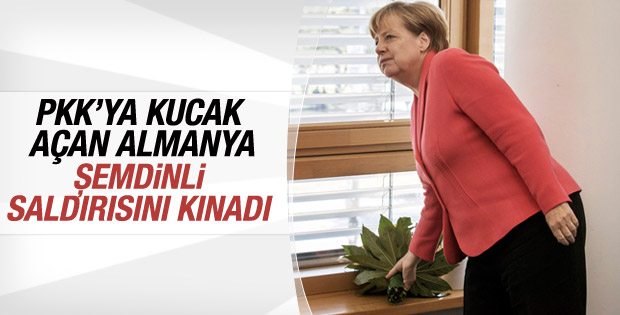 Angela Merkel Şemdinli saldırısını kınadı