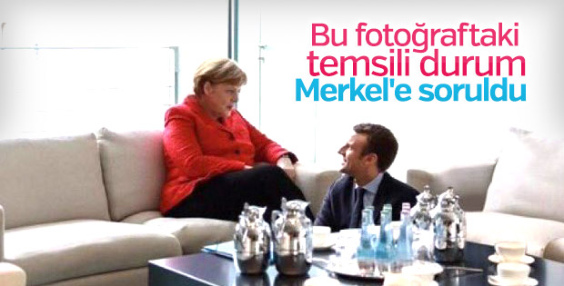 Merkel'den Macron açıklaması