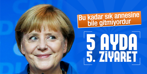 Angela Merkel Türkiye'de