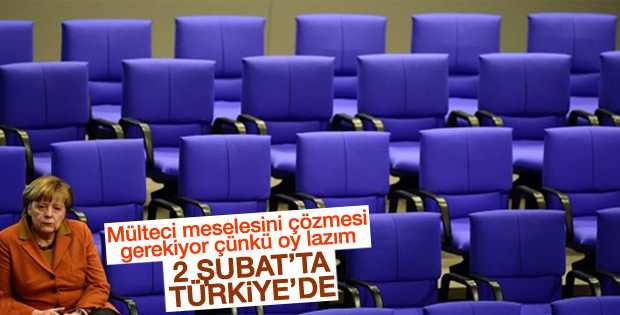 Merkel'in Türkiye'ye geliş tarihi belli oldu