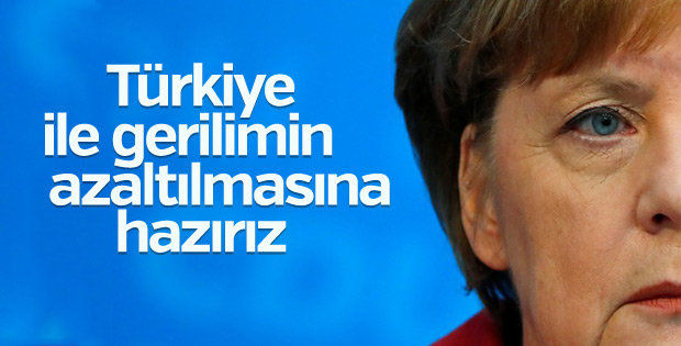 Almanya, Türkiye ile tansiyonun düşmesinden yana