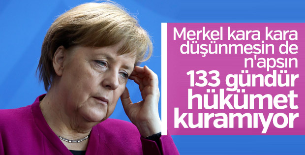 Almanya’da hükümetsiz gün rekoru kırıldı