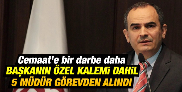 Merkez Bankası'nda 5 müdür görevinden alındı