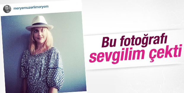 Meryem Uzerli Ozan Güven'in çektiği fotoğrafı paylaştı