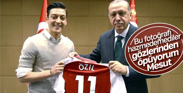 Başkan Erdoğan, Mesut Özil'i aradı