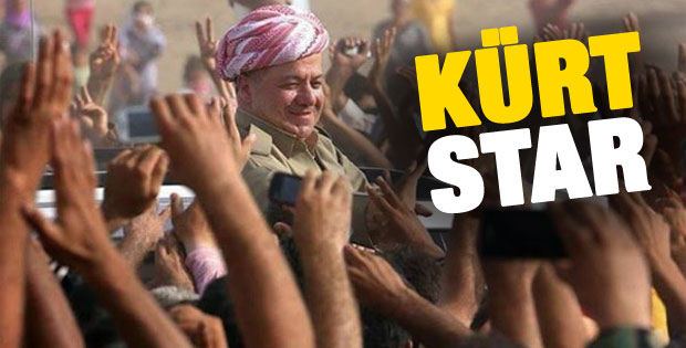 Mesut Barzani şov yaptı