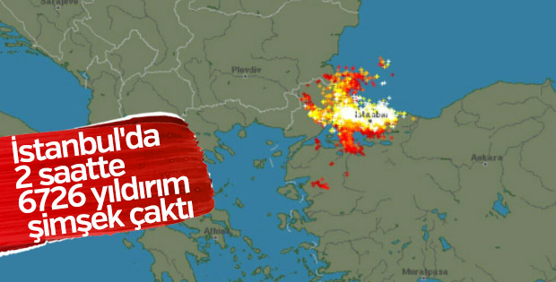 İstanbul yağmura teslim oldu