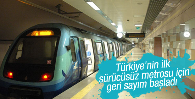 Üsküdar-Sancaktepe metrosu için geri sayım başladı