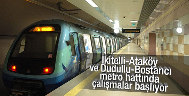 İstanbul'da 2 yeni metro hattında çalışmalar başlıyor