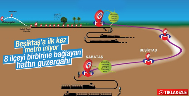 İstanbul'a bir metro daha geliyor