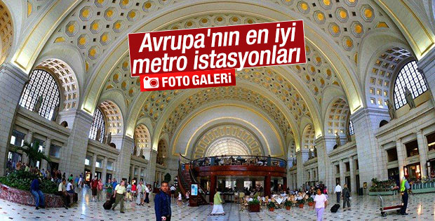 Avrupa'nın en iyi metro istasyonları