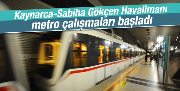 Kadıköy-Sabiha Gökçen Havalimanı arası 46 dakika olacak