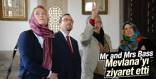 ABD Büyükelçisi Bass ve eşi Konya'yı ziyaret etti