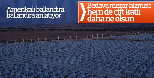 Teröristler için çift katlı mezar yapıyorlar