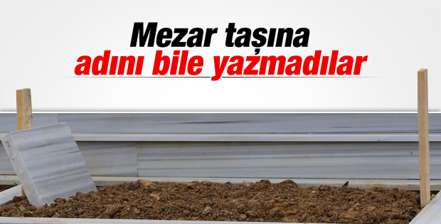 Cem Garipoğlu'nun mezar taşına adı yazılmadı İZLE