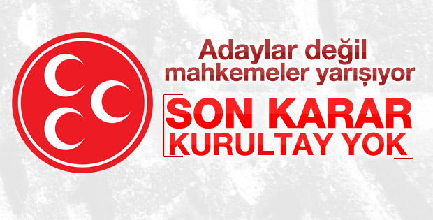 25. İcra Dairesi Gemerek'i onayladı: Kurultay yapılamaz