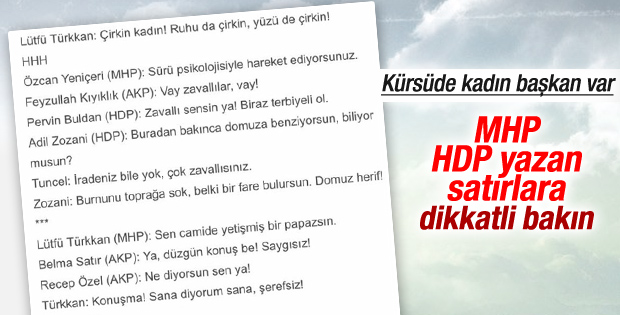 MHP'li Lütfü Türkkan'dan Bahçekapılı'ya çirkin sözler