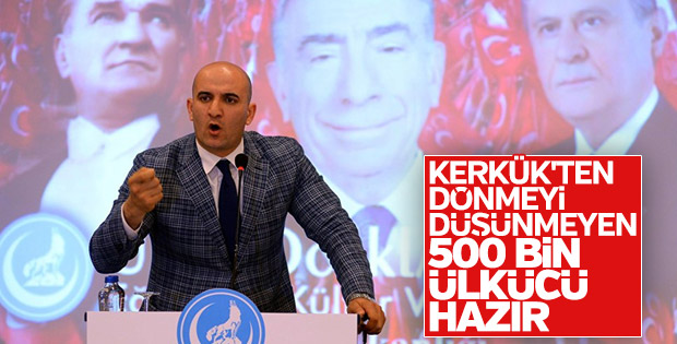 Kerkük'e gitmek isteyen Ülkücü sayısı