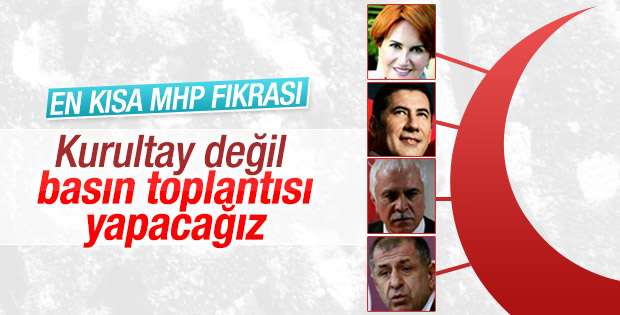MHP'li muhaliflerden kurultay açıklaması