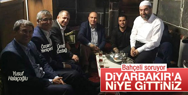 MHP, Diyarbakır'a giden vekillerinden savunma istedi