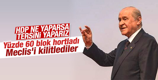 Meclis'te MHP'nin tavrı değişti