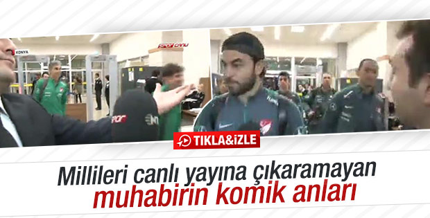 Milliler NTV Spor muhabirini takmadı