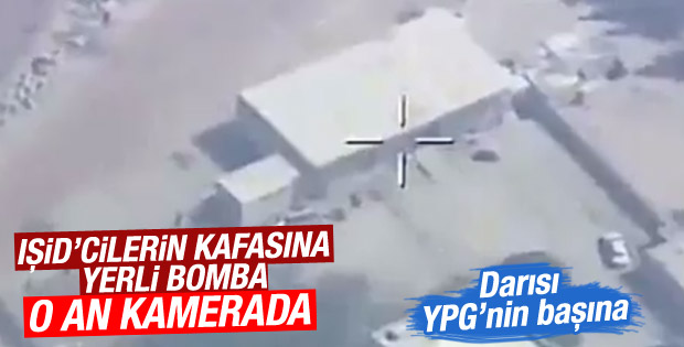 Terör örgütü DAEŞ'e karşı milli bombardıman