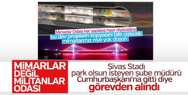 Mimarlar Odası'nda görevden alma