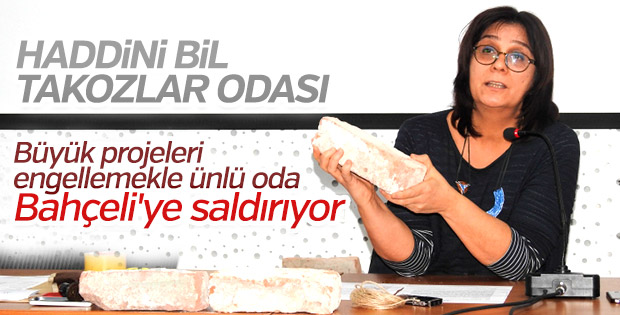 Mimarlar Odası'ndan Bahçeli'ye tuğlalı çağrı