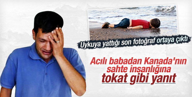 Minik Aylan'ın babası dehşet gecesini anlattı