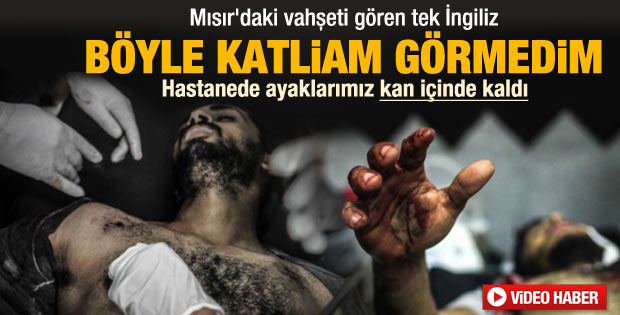 Robert Fisk Mısır'daki katliamı anlattı - izle