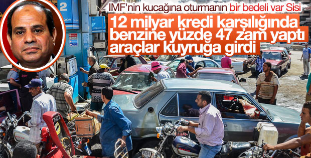 Mısır'da devalüasyon zamları getirdi