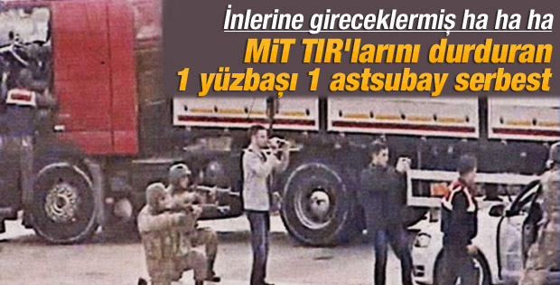 Adana'da MİT'e ait TIR'ların durdurulması davasında tahliye