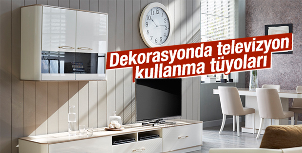 Dekorasyonda televizyon kullanma tüyoları
