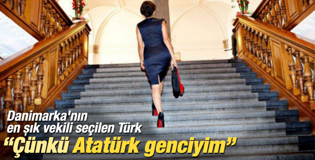Fatma Öktem Danimarka'nın en şık vekili