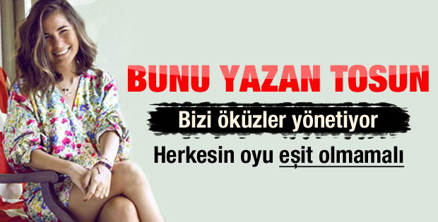 Modacı Zeynep Tosun: Bizi öküzler yönetiyor